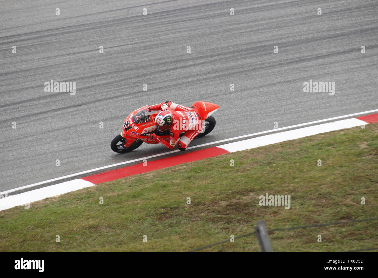 motor sports bike racing driver Stock Photo