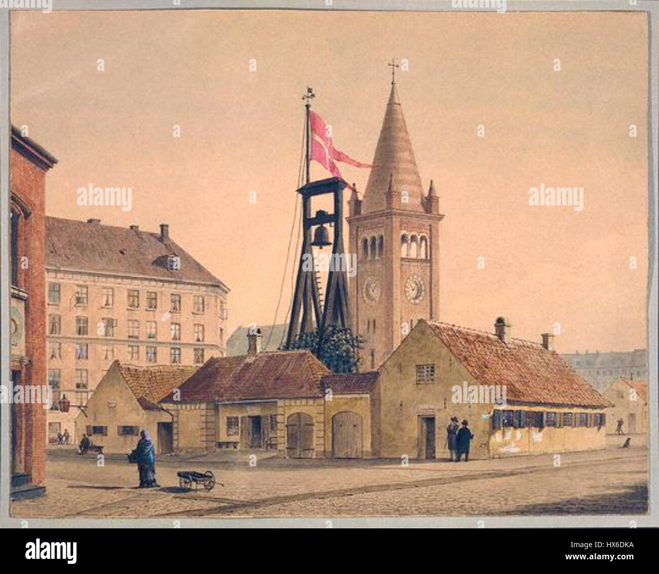 Nyboder guard and jailhouse Stock Photo Alamy