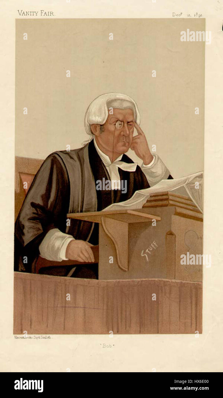 A photograph of Sir Robert Romer, taken on December 12, 1891. Romer was ...