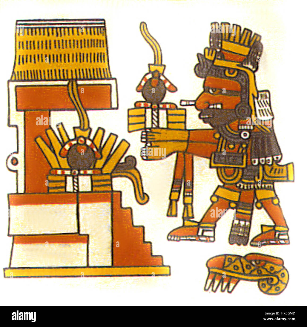 Xiuhtecuhtli hires stock photography and images Alamy