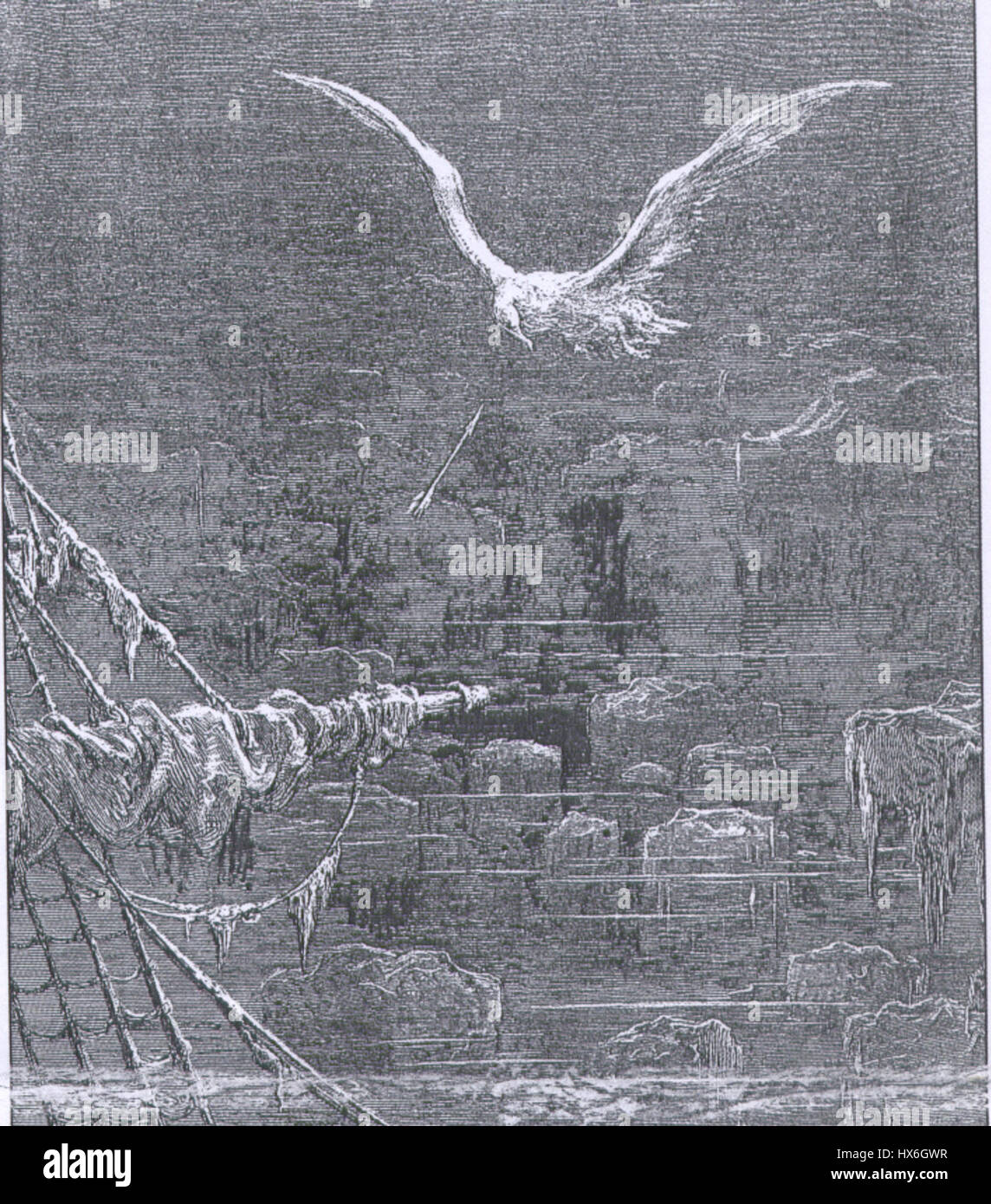 The rime of the ancient Mariner Coleridge Stock Photo Alamy