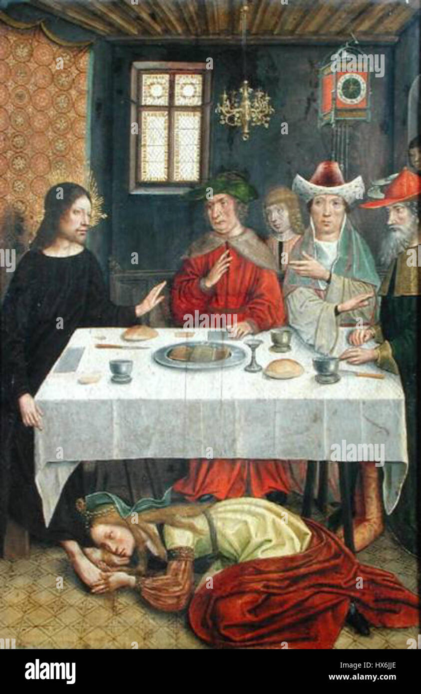 Meal house simon pharisee xil2 hi Stock Photo Alamy