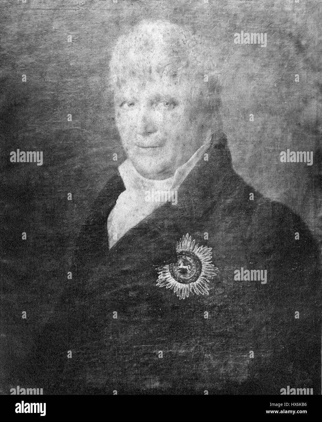 Minister Claus von der Decken 1742 1826 Gemaelde Stock Photo
