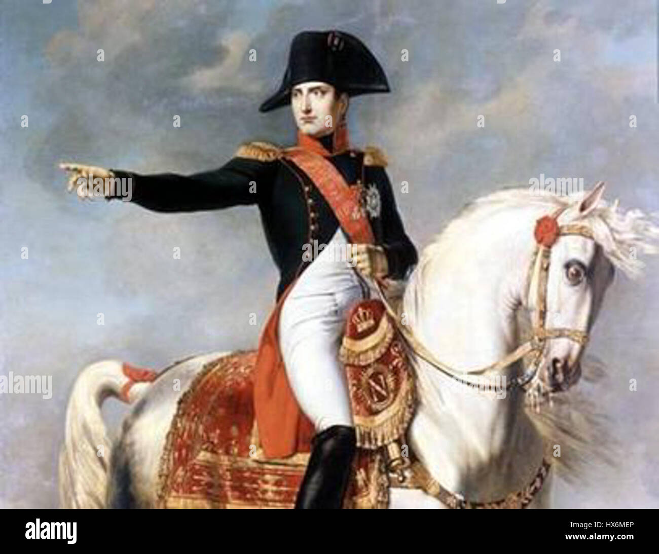 pix Napoleon Bonaparte Painting On Horse original napoleon horse painting