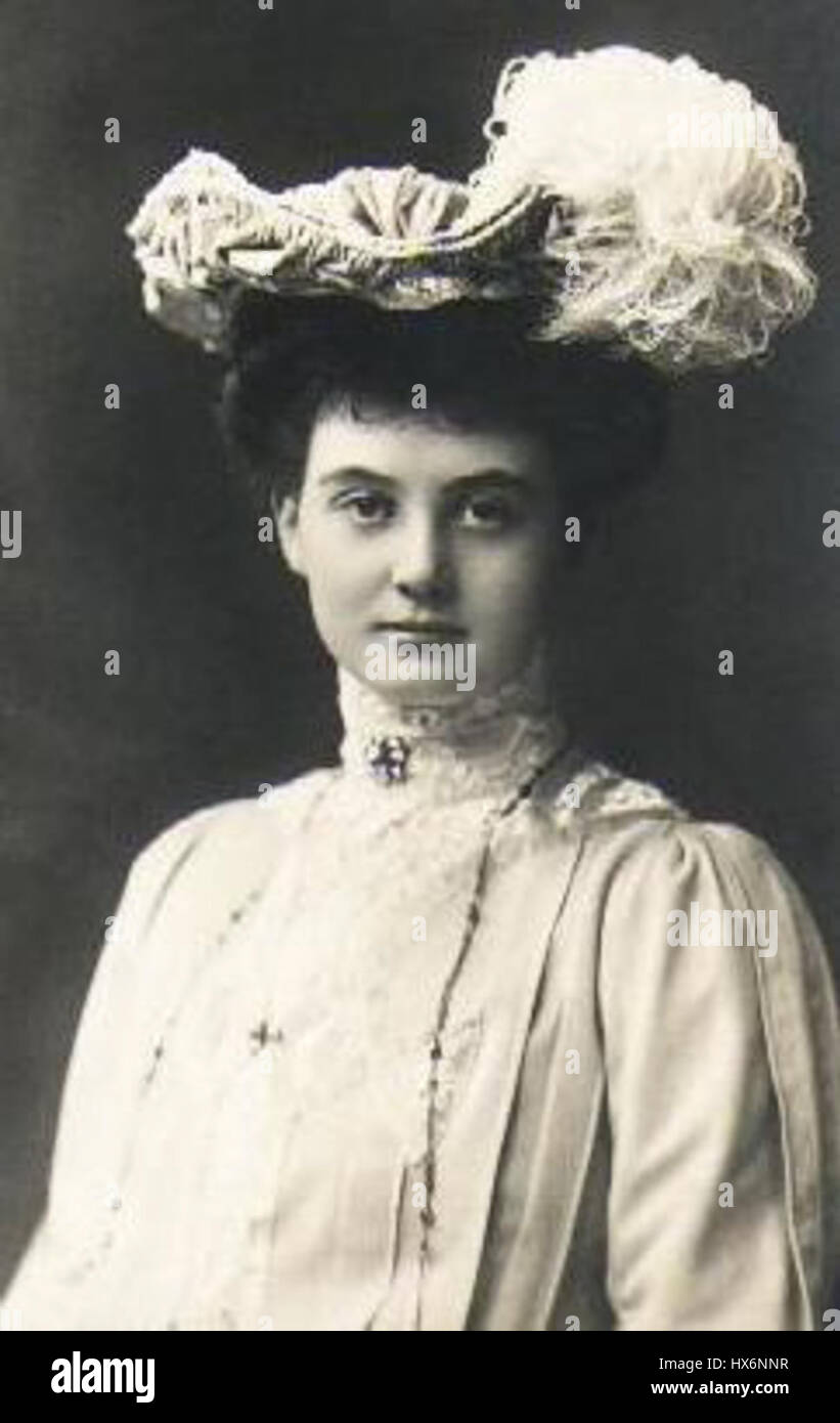 Princess Alexandra of Hanover and Cumberland (1882 1963) Stock Photo