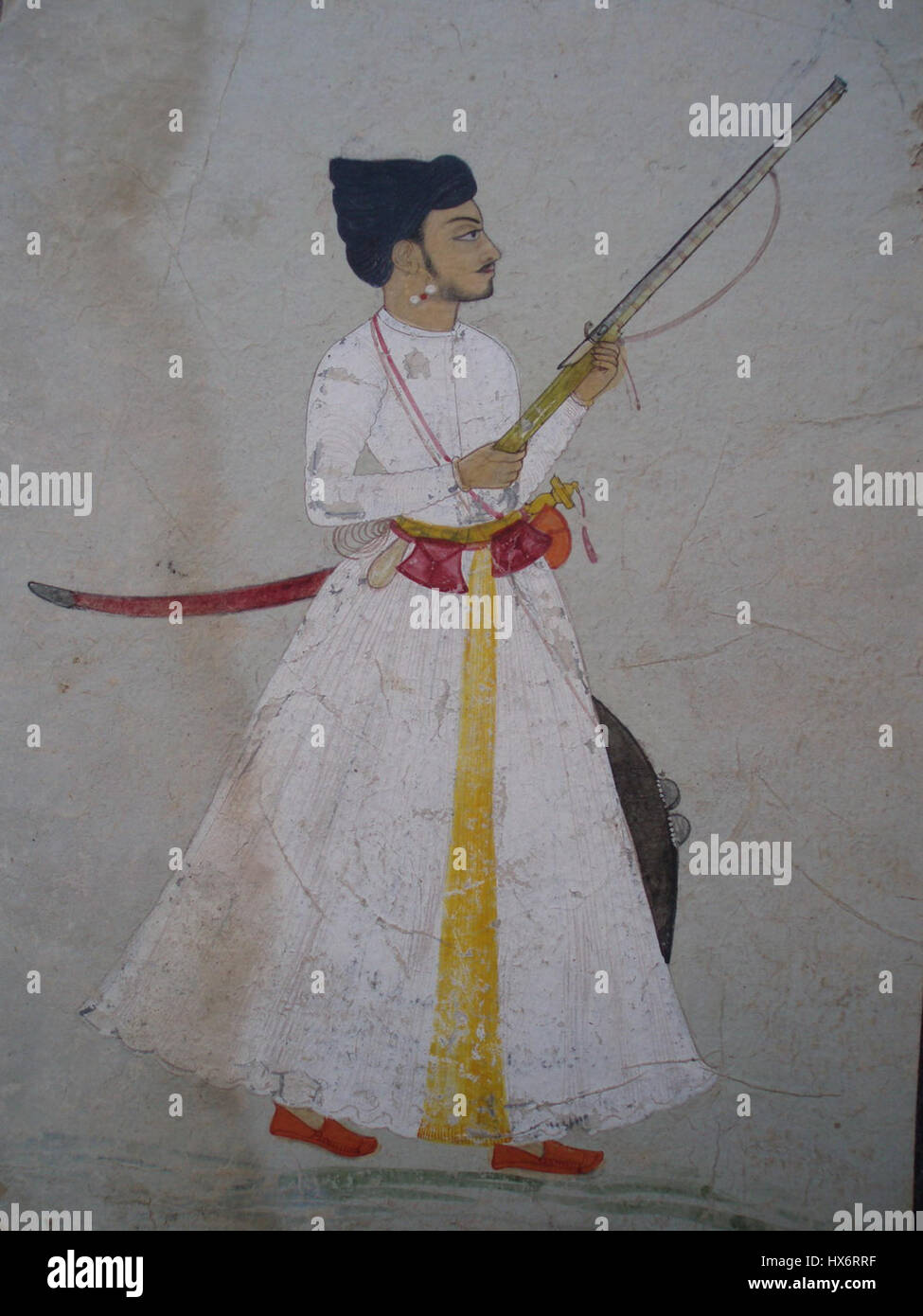 Prince with rifle Stock Photo - Alamy