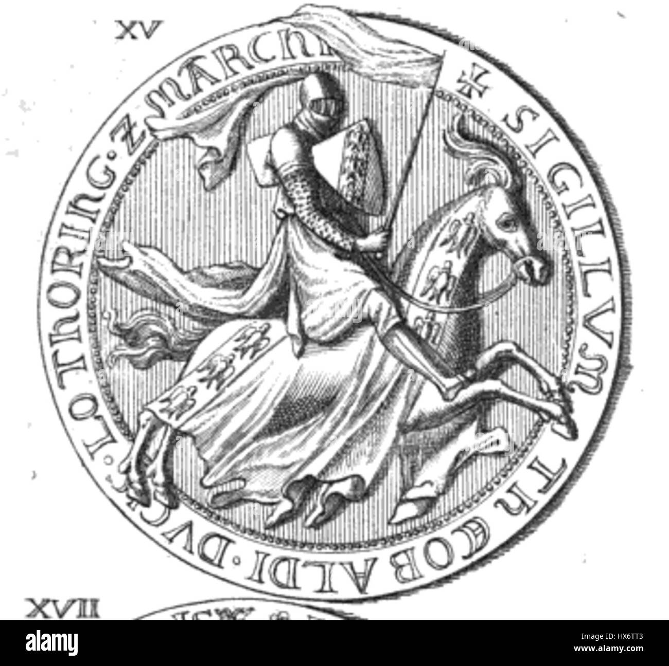 Duke Ruler 'Theobald II, Duke of Lorraine' is a portrait of the 13th-century ruler ...