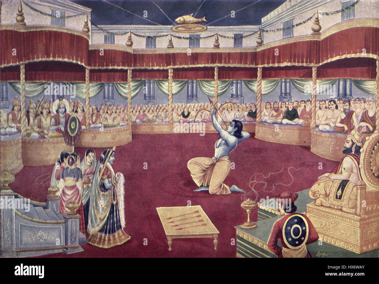the-swayamvara-of-draupadi-is-an-event-from-the-ancient-indian-epic