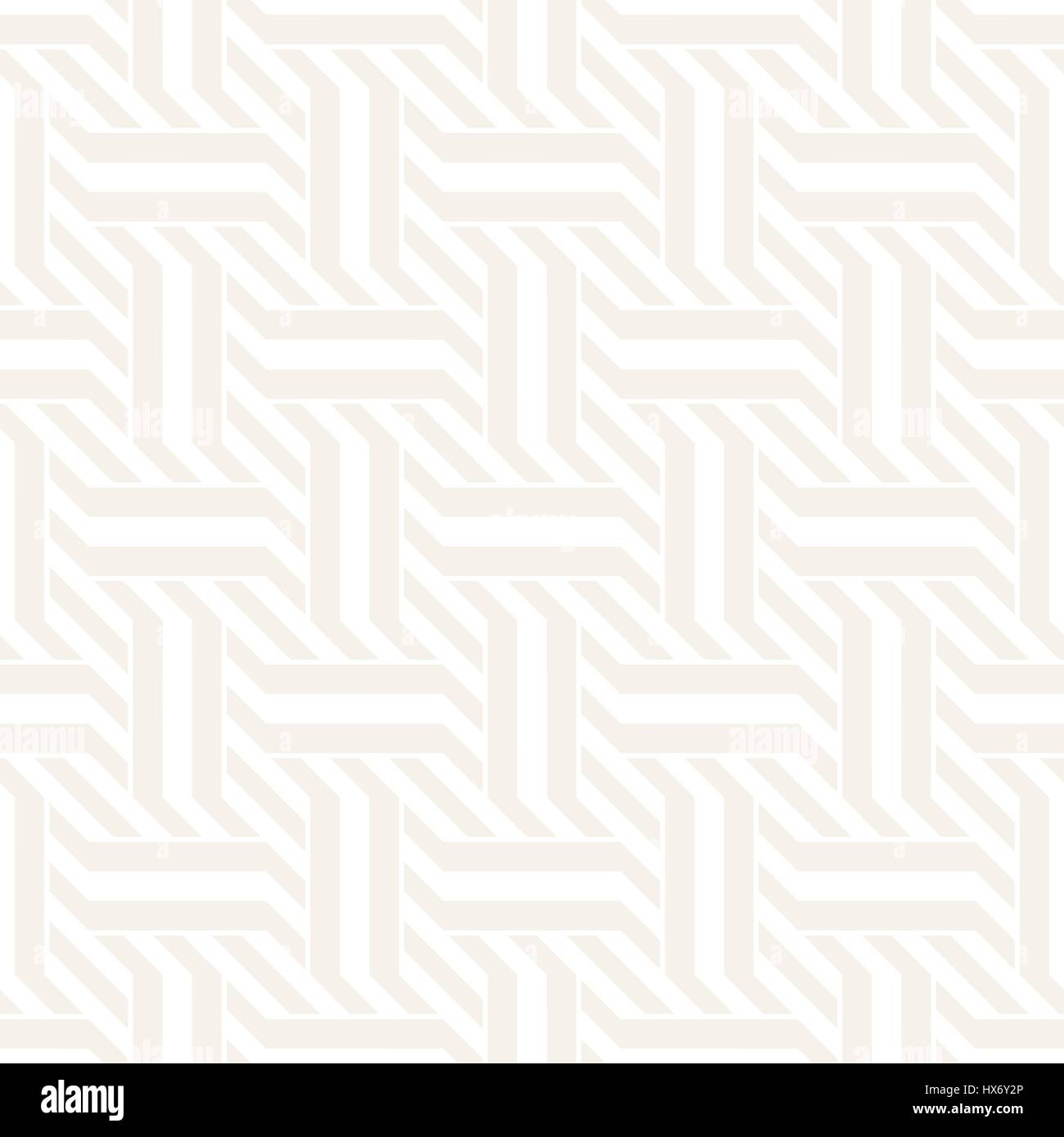 Vector Seamless Pattern. Modern Stylish Interlacing Lines Texture ...