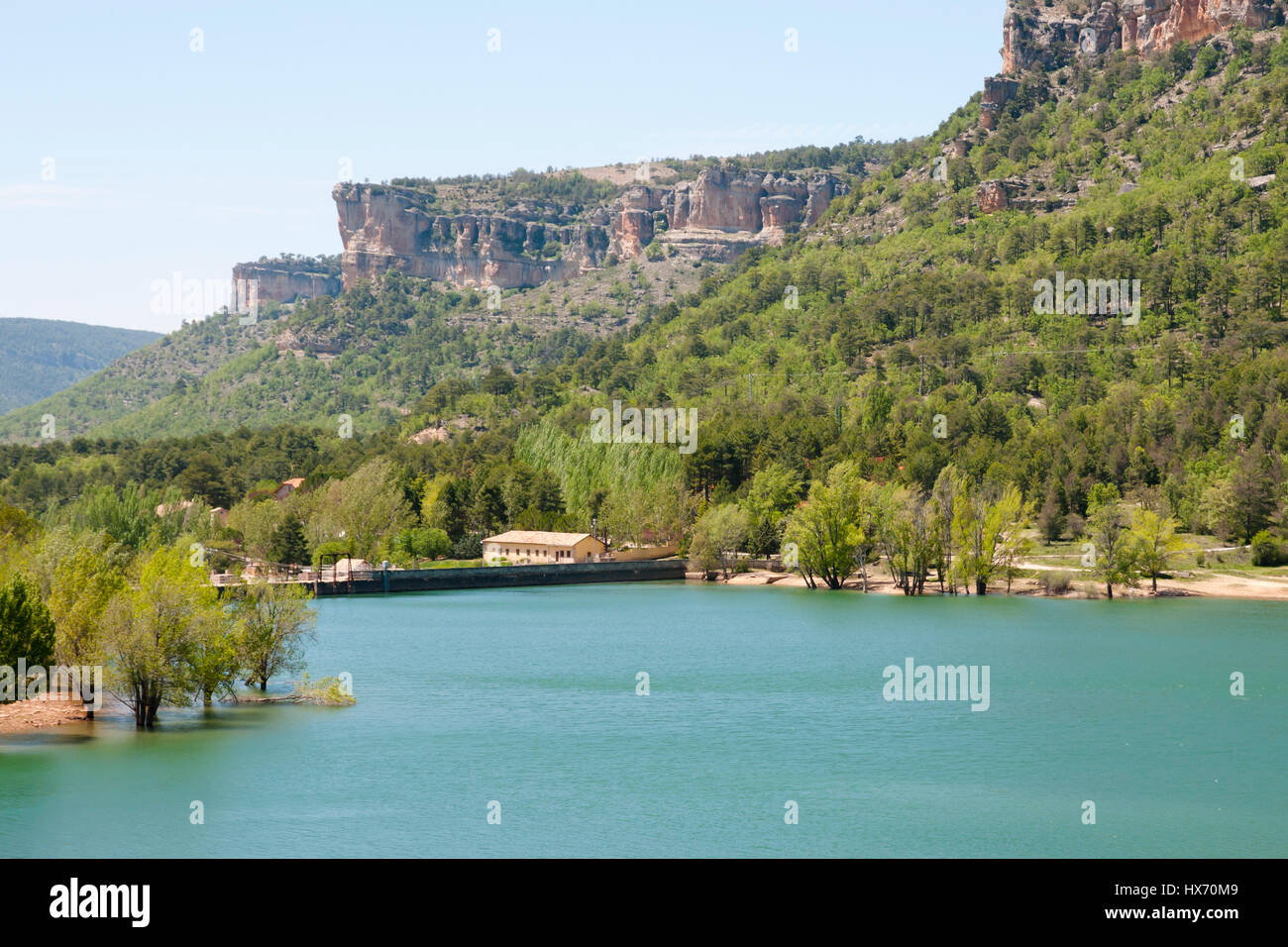 Toba Reservoir - Spain Stock Photo