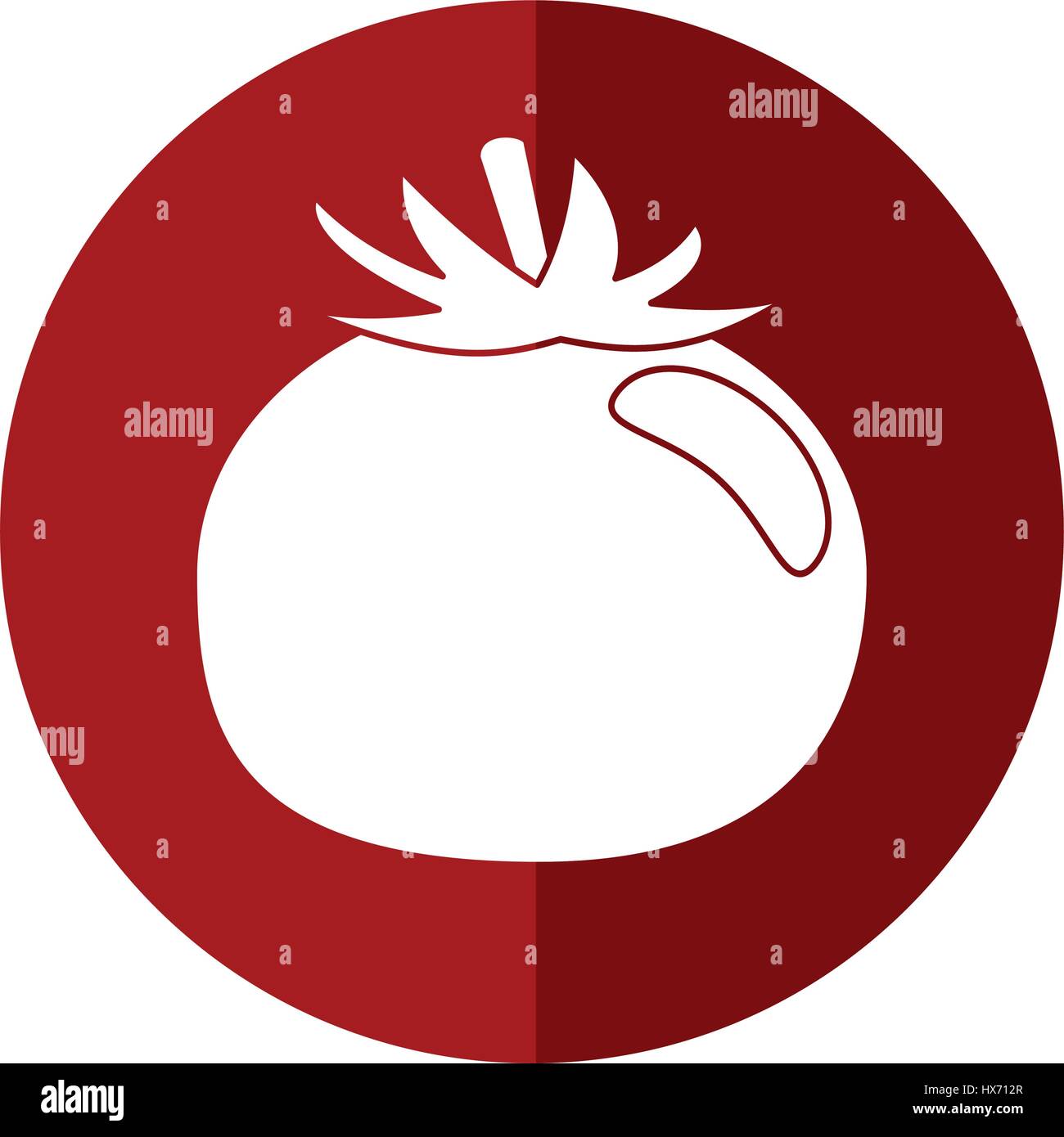 tomato vegetable healthy food icon Stock Vector Image & Art - Alamy