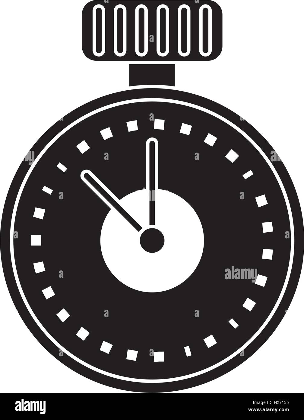 chronometer time sport tool pictogram Stock Vector Image & Art - Alamy