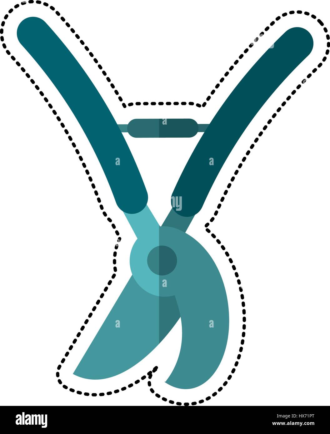 Trimmer scissors Stock Vector Images Alamy