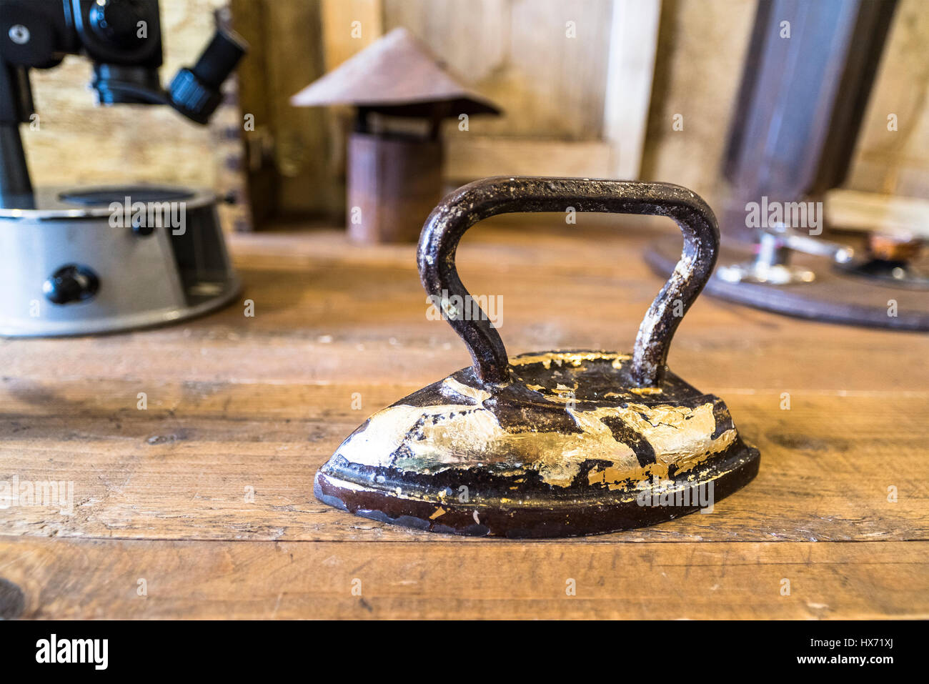 Old cast iron Stock Photo Alamy