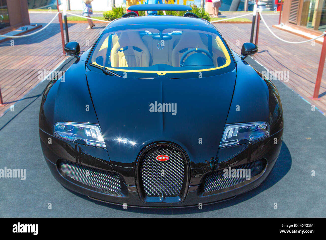 Bugatti Veyron EB 16.4 Stock Photo