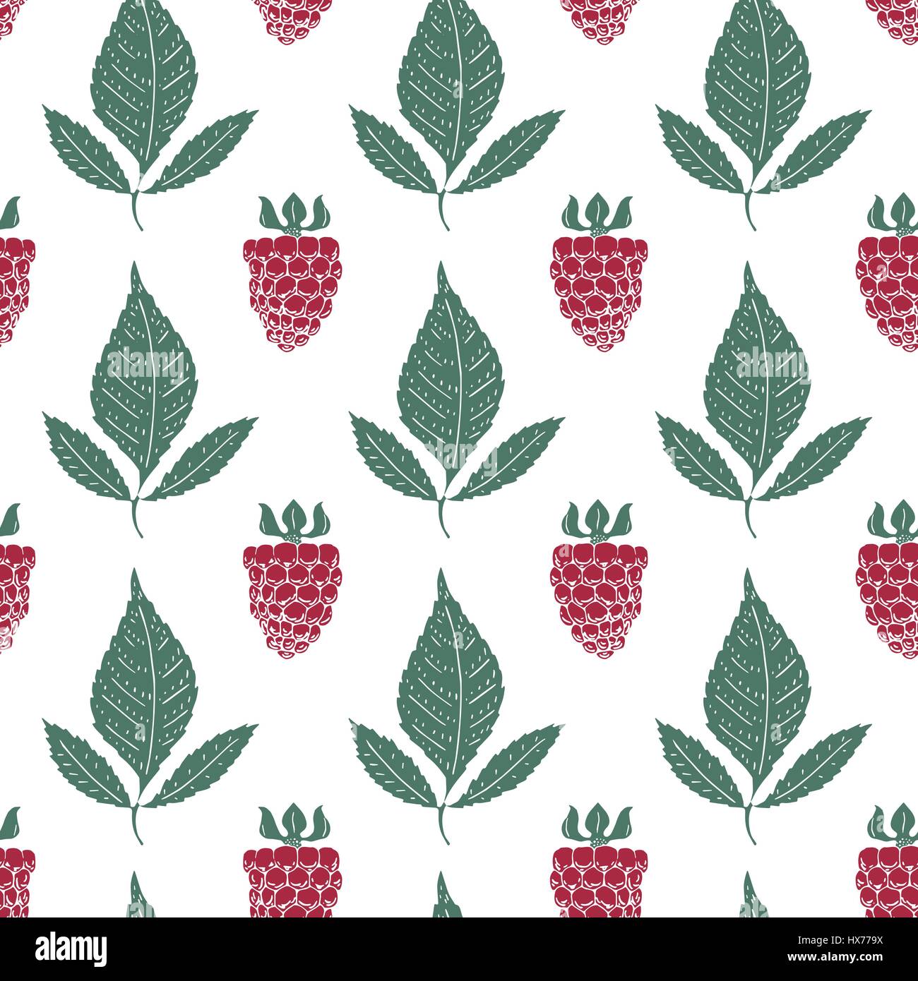Raspberry Patterned Paper vector raspberry seamless pattern. background, pattern, fabric design ...