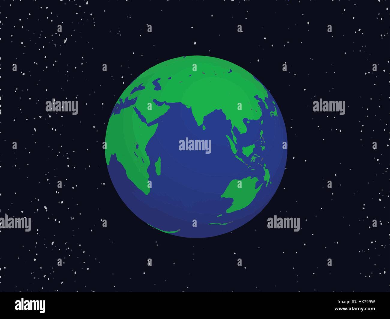 earth planet vector illustration Stock Vector Image & Art - Alamy