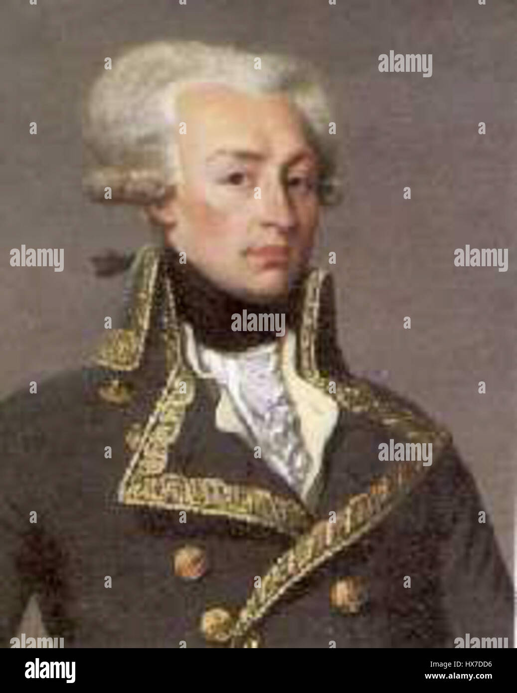 The Marquis de Lafayette, a prominent French aristocrat and military ...