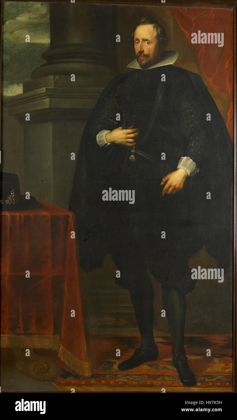 Portrait of Wolfgang Wilhelm, Count Palatine of Neuburg, Gemeentemuseum Helmond 95 286 Stock Photo