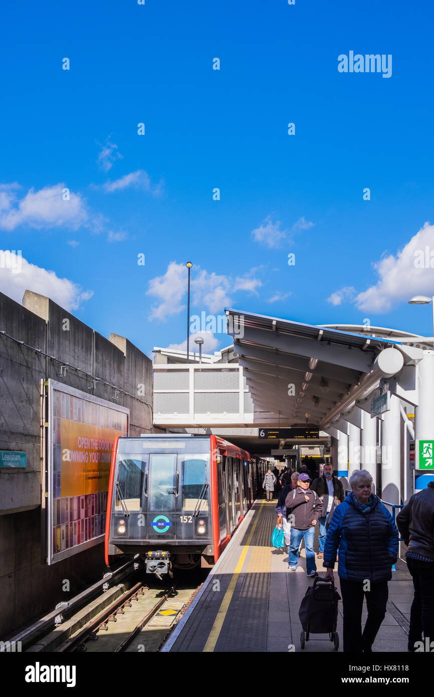 Lewisham Town Centre in the South East of London, England, U.K. Stock Photo