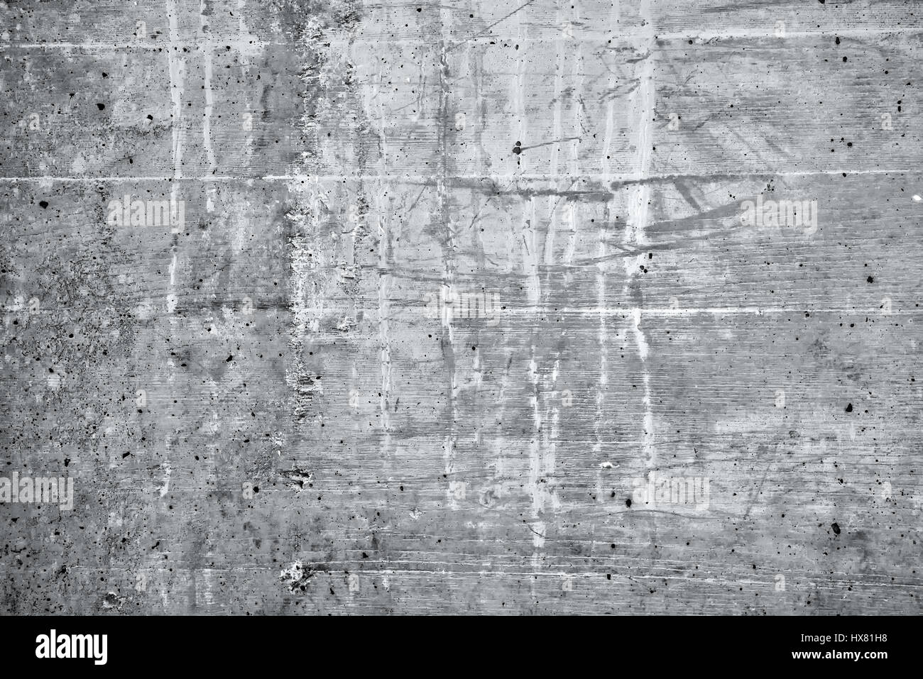 Grunge gray concrete background, bleak wall surface texture Stock Photo