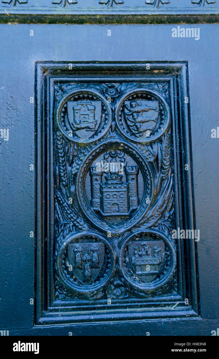 Wrought iron works outside Stock Photo Alamy