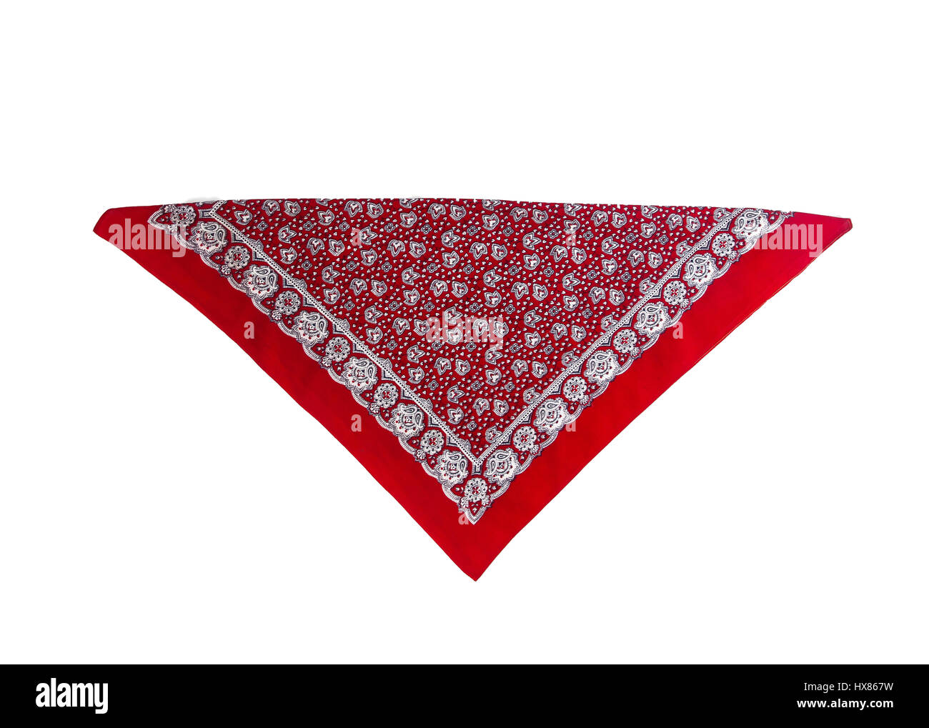 Bandanared Stock Illustration - Download Image Now - Bandana