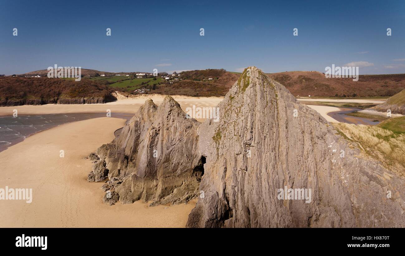 Swansea bay gower peninsula hi-res stock photography and images - Alamy