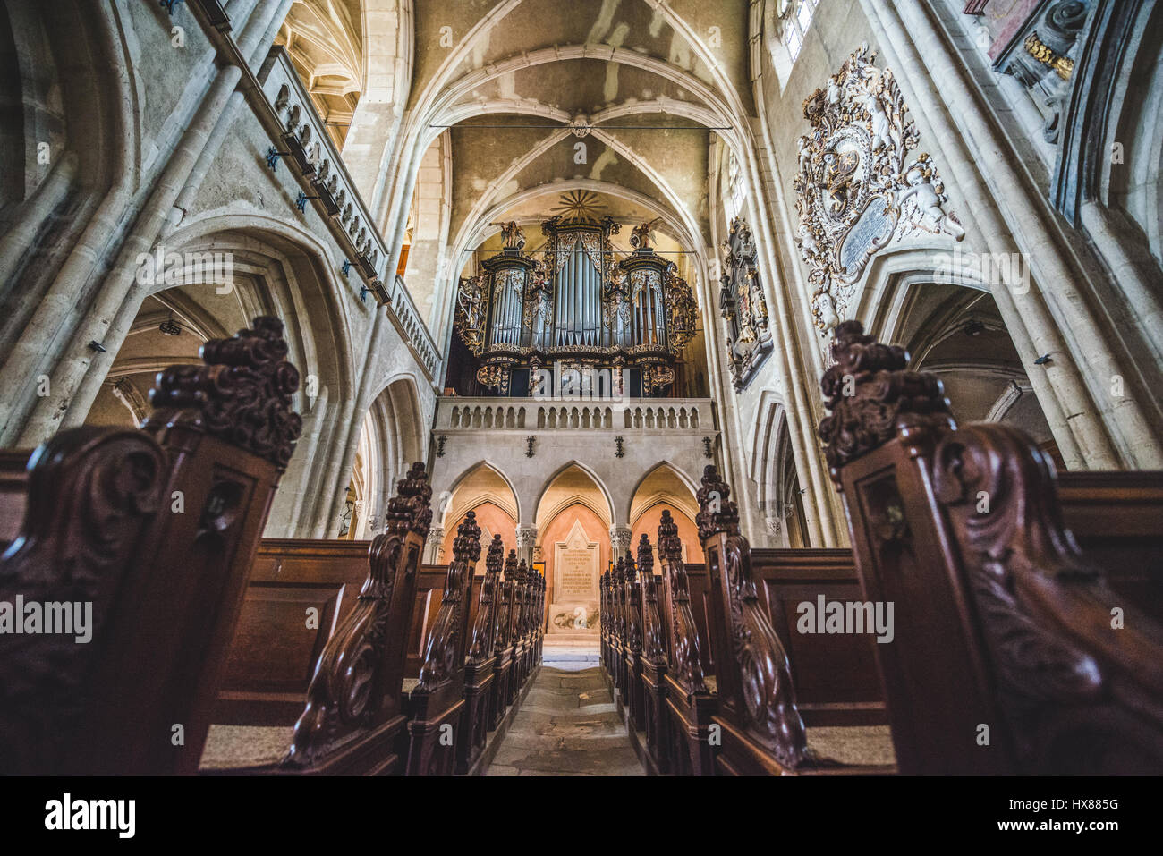 March, 2017: the romanian city of Sibiu Photo: Cronos/Alessandro Bosio Stock Photo