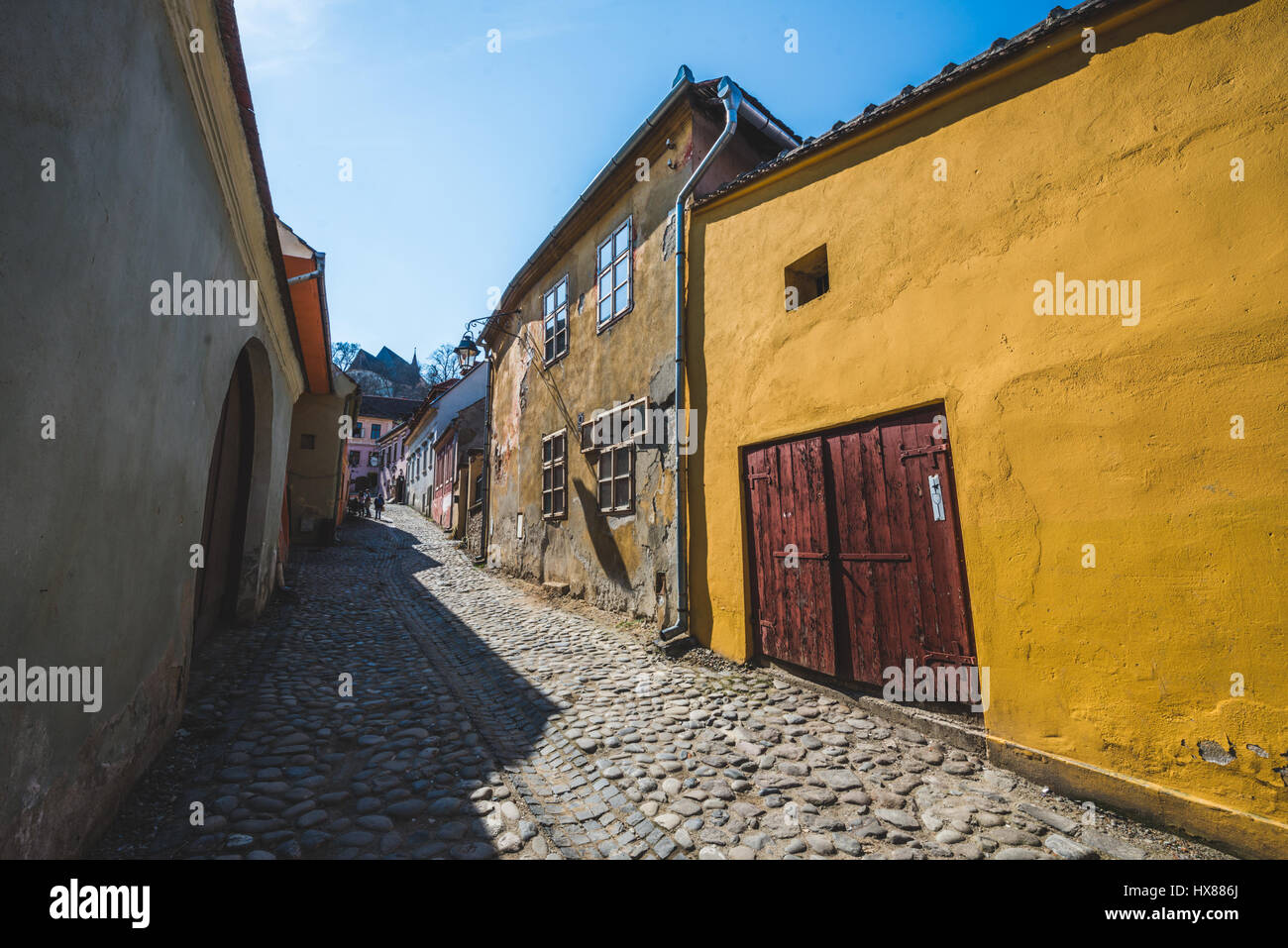 March, 2017: the romanian city of Sighisoara Photo: Cronos/Alessandro Bosio Stock Photo