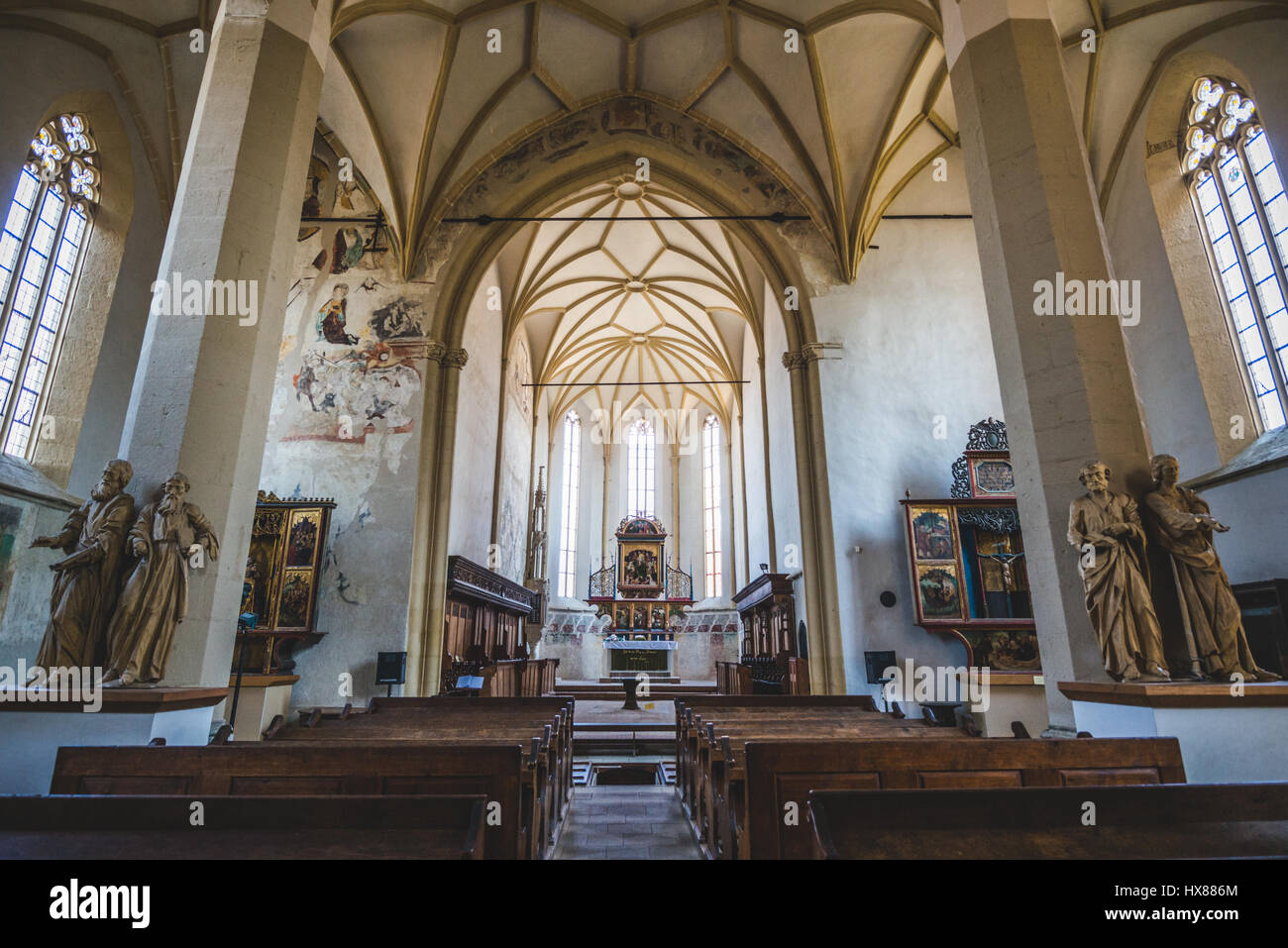 March, 2017: the romanian city of Sighisoara Photo: Cronos/Alessandro Bosio Stock Photo