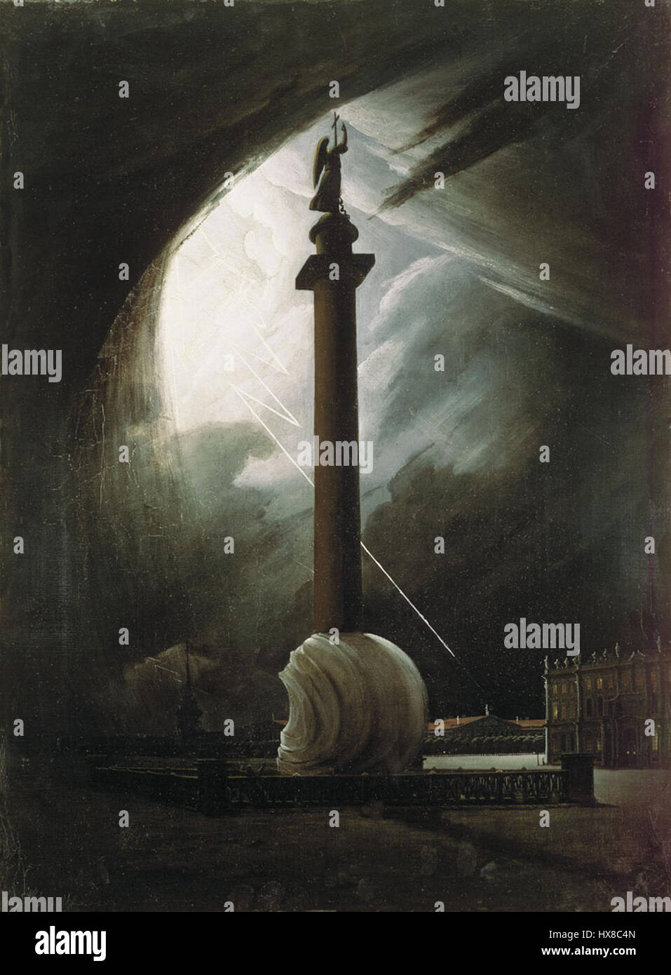 The Column of Alexander I is a monumental structure in St. Petersburg ...