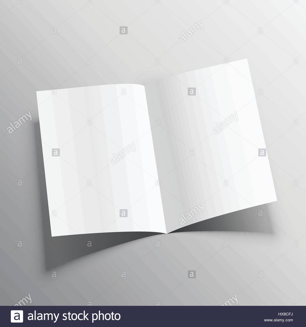 Download 3d Realistic Paper Folder Mockup Stock Vector Image Art Alamy PSD Mockup Templates