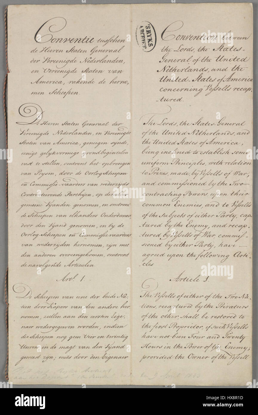 Friendship treaties hi-res stock photography and images - Alamy