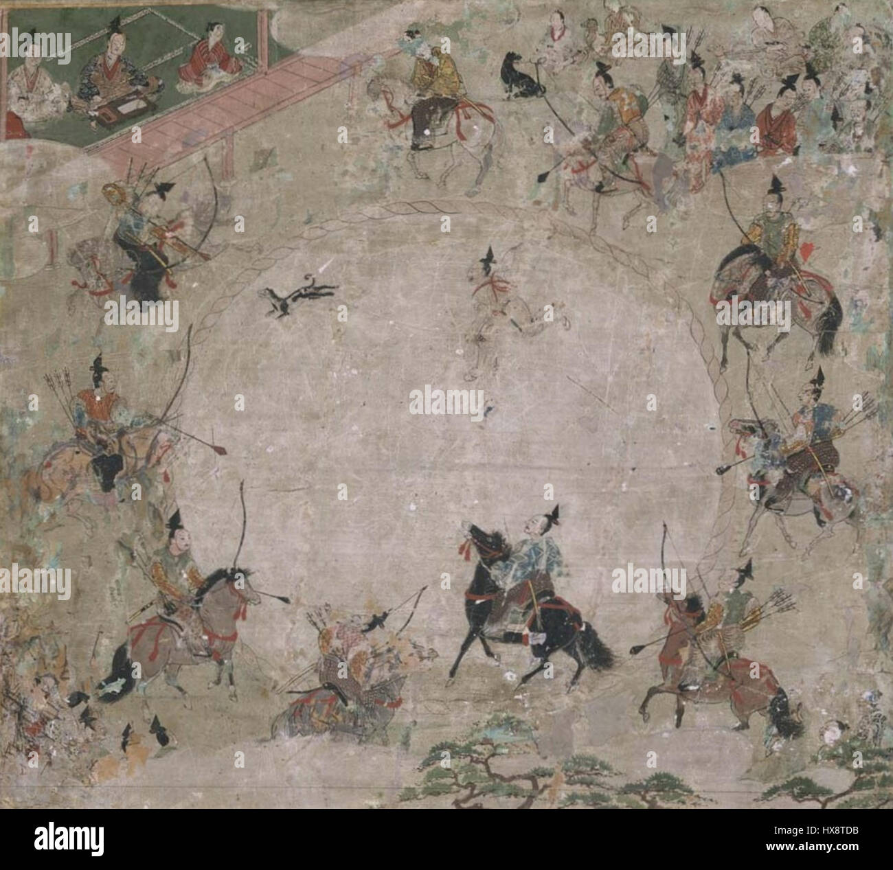 This artwork, whose title is written in an Asian script, reflects ...