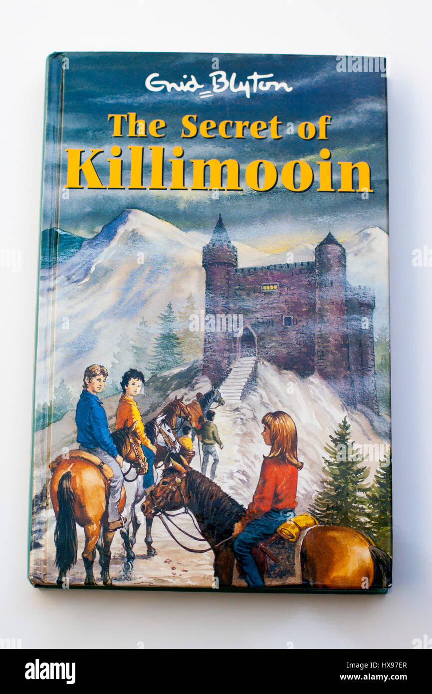 Enid Blyton Book - The Secret of Killimooin childrens book, kids books, reading concept, childhood Stock Photo