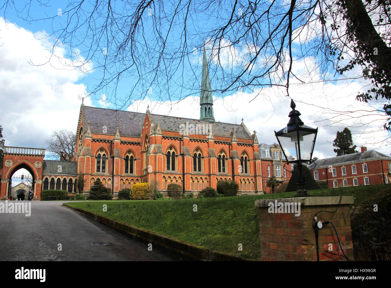 Chapel at Wellington College Crowthorne Berkshire UK Stock Photo