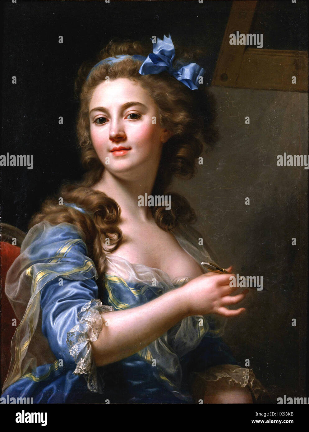 18th century french female painter hi-res stock photography and images ...