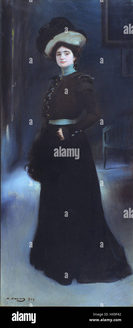 RamonCasas Isabel Llorach Stock Photo Alamy