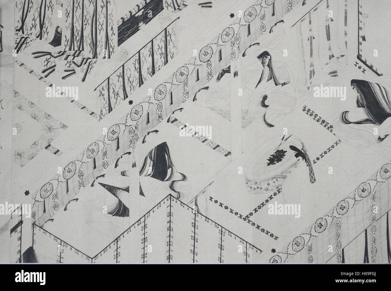 Pillow Book Illustrated2 Stock Photo Alamy