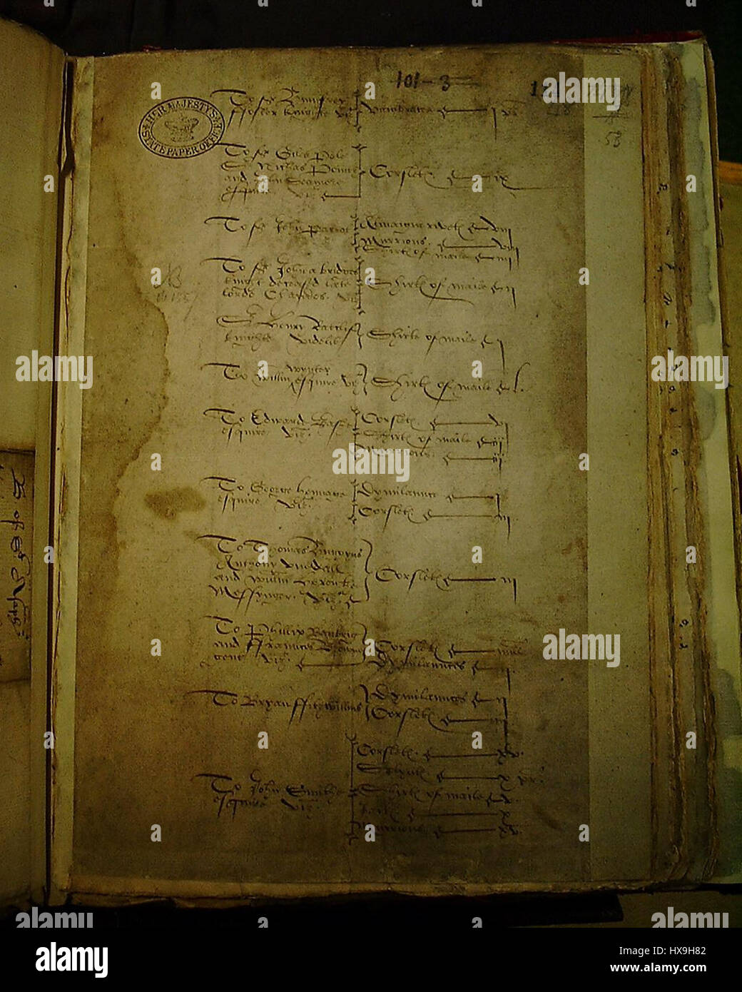 Wyatt arms list Stock Photo Alamy