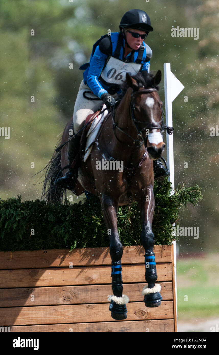 Raeford, North Carolina, US. 25th Mar, 2017. COLLEEN RUTLEDGE and UNO