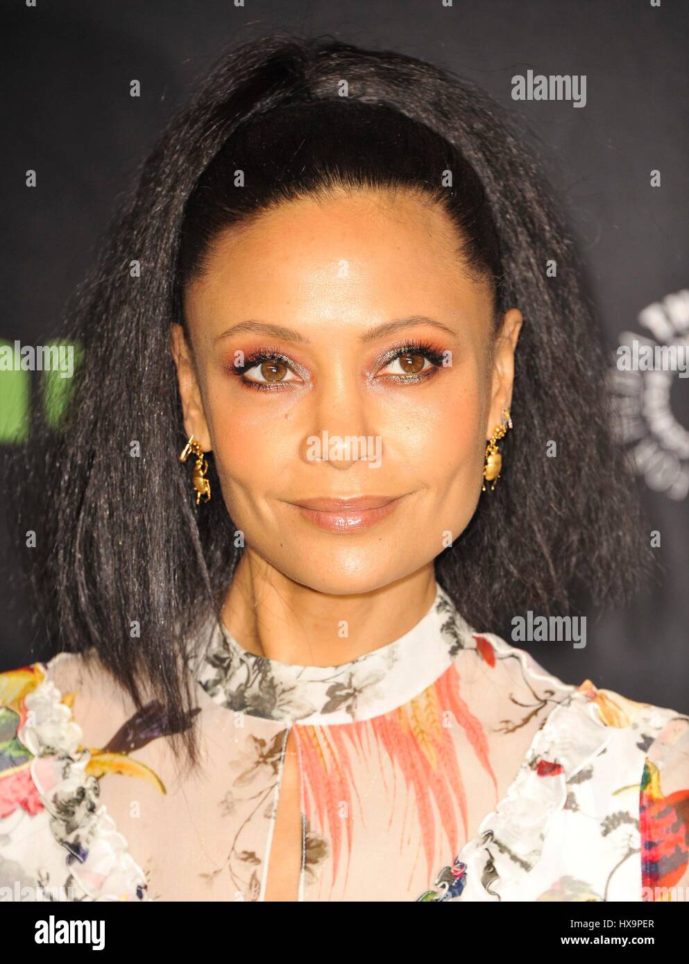 Los Angeles, CA, USA. 25th Mar, 2017. Thandie Newton in attendance for WESTWORLD at 34th Annual Paleyfest Los Angeles, The Dolby Theatre at Hollywood and Highland Center, Los Angeles, CA March 25, 2017. Credit: Elizabeth Goodenough/Everett Collection/Alamy Live News Stock Photo