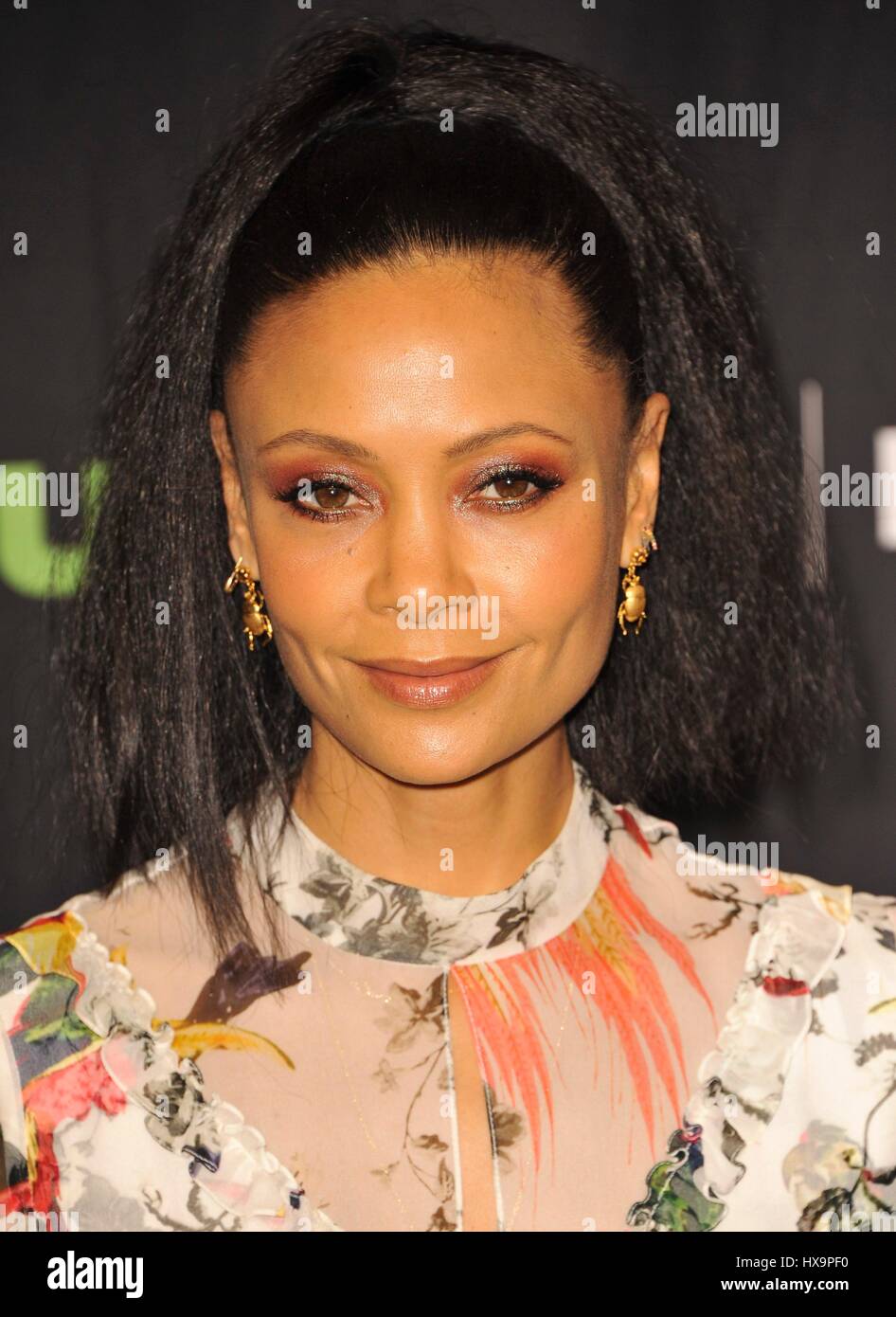 Los Angeles, CA, USA. 25th Mar, 2017. Thandie Newton in attendance for WESTWORLD at 34th Annual Paleyfest Los Angeles, The Dolby Theatre at Hollywood and Highland Center, Los Angeles, CA March 25, 2017. Credit: Elizabeth Goodenough/Everett Collection/Alamy Live News Stock Photo