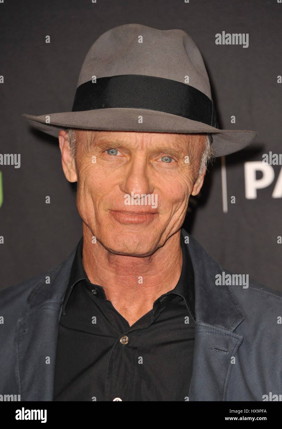 Los Angeles, CA, USA. 25th Mar, 2017. Ed Harris in attendance for WESTWORLD at 34th Annual Paleyfest Los Angeles, The Dolby Theatre at Hollywood and Highland Center, Los Angeles, CA March 25, 2017. Credit: Elizabeth Goodenough/Everett Collection/Alamy Live News Stock Photo