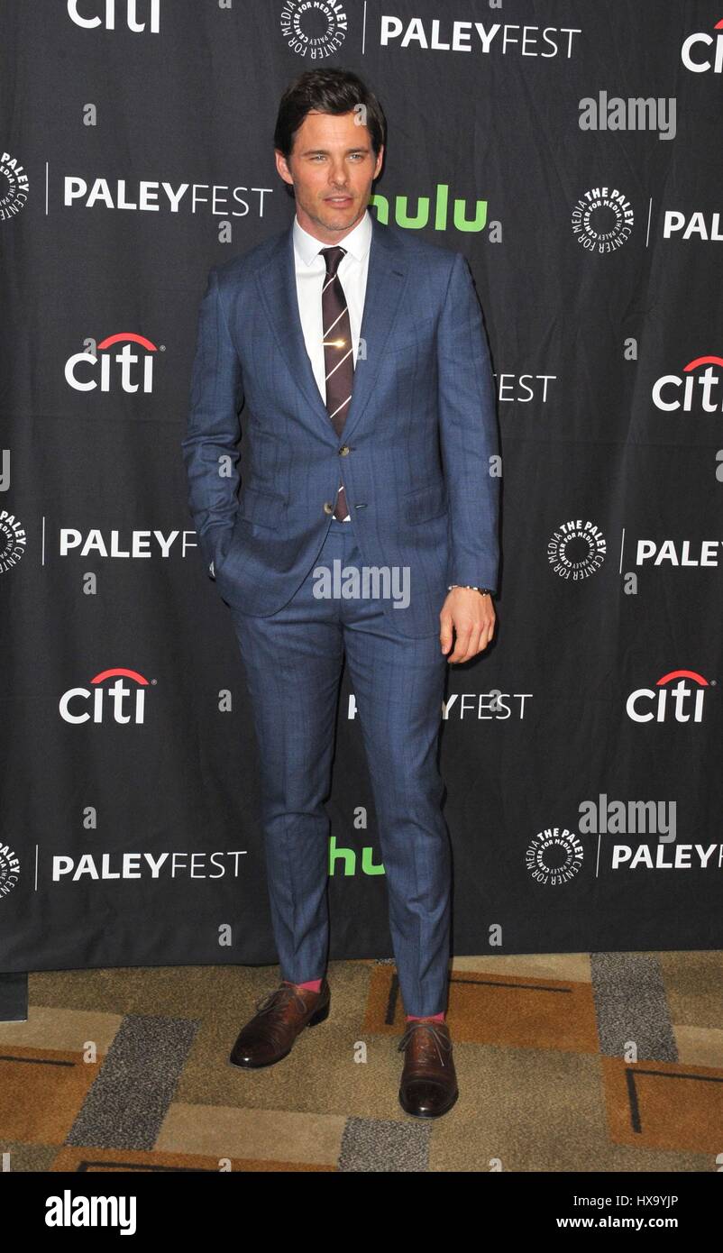 Los Angeles, CA, USA. 25th Mar, 2017. James Marsden in attendance for WESTWORLD at 34th Annual Paleyfest Los Angeles, The Dolby Theatre at Hollywood and Highland Center, Los Angeles, CA March 25, 2017. Credit: Dee Cercone/Everett Collection/Alamy Live News Stock Photo