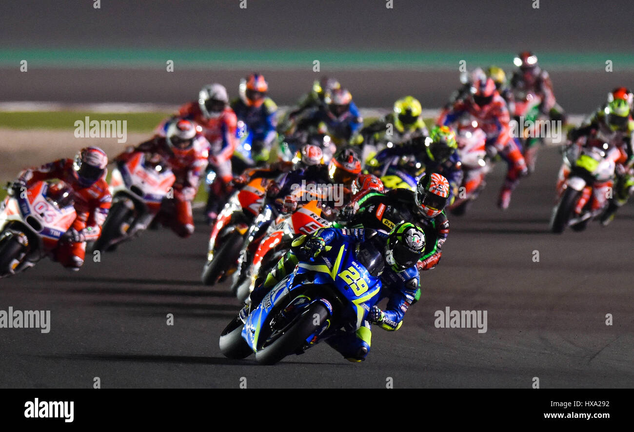 Qatar motogp 2017 hi-res stock photography and images - Alamy