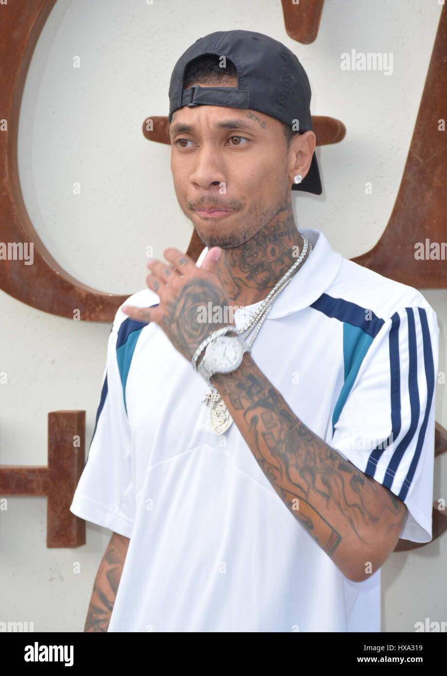 Las Vegas, Nevada, USA. 26th Mar, 2017. Rapper Tyga kicks off Daylight ...