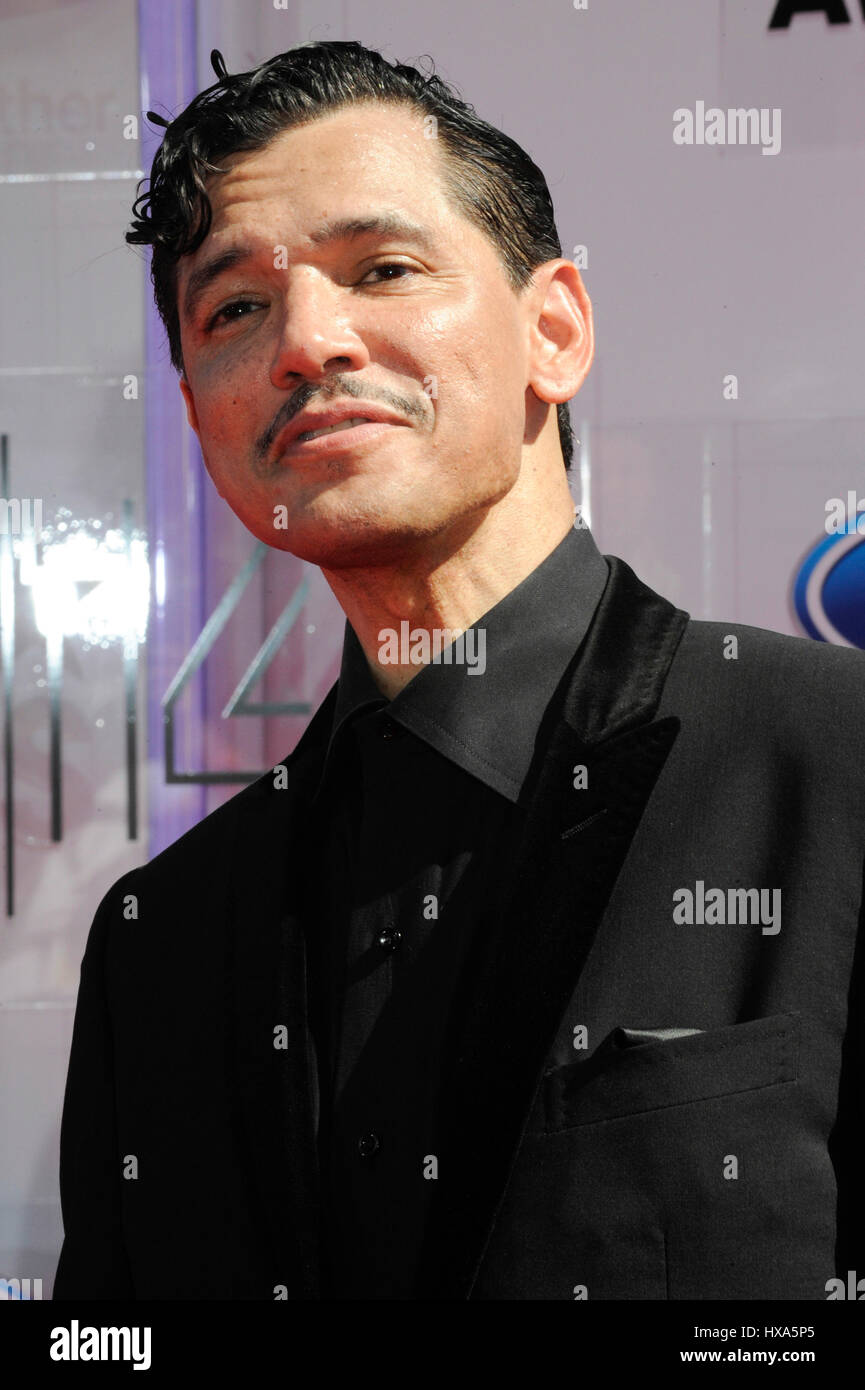 El DeBarge attends the BET AWARDS '14 red carpet at Nokia Theatre L.A. LIVE on June 29, 2014 in Los Angeles, California. Stock Photo