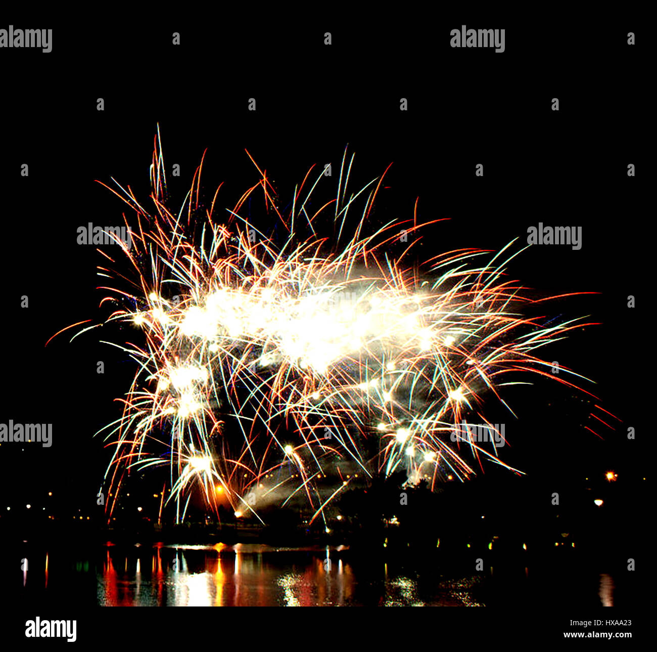 Christmas vector firework hi-res stock photography and images - Alamy